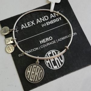 Alex and Ani HERO children's hospital silver brac
